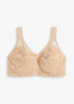Soutien-gorge grand maintien sans armatures, bretelles rembourrées