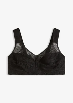Soutien-gorge grand maintien sans armatures, bretelles rembourrées