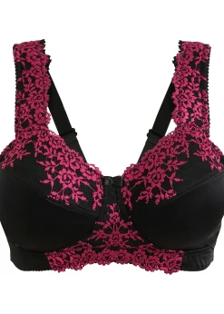 Soutien-gorge grand maintien sans armatures, bretelles rembourrées