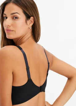 Soutien-gorge grand maintien sans armatures, bretelles rembourrées