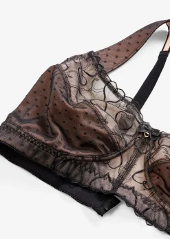 Soutien-gorge grand maintien sans armatures, bretelles rembourrées