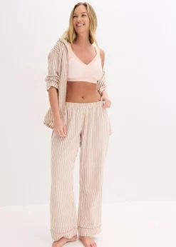 Soutien-gorge grand maintien sans armatures, bretelles rembourrées