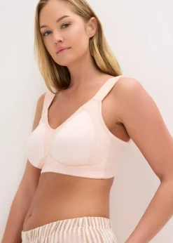 Soutien-gorge grand maintien sans armatures, bretelles rembourrées