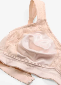 Soutien-gorge grand maintien sans armatures, bretelles rembourrées