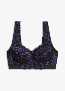 Soutien-gorge grand maintien sans armatures, bretelles rembourrées