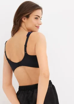 Soutien-gorge grand maintien sans armatures, bretelles rembourrées