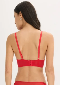 Soutien-gorge long en broderie