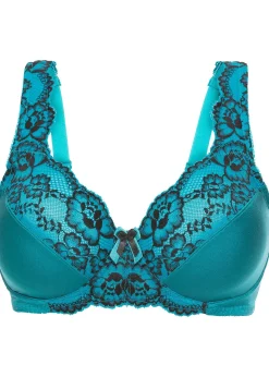 Soutien-gorge minimiseur à armatures et dentelle