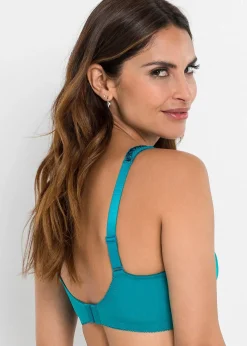 Soutien-gorge minimiseur à armatures et dentelle