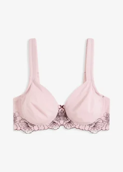 Soutien-gorge minimiseur à broderies