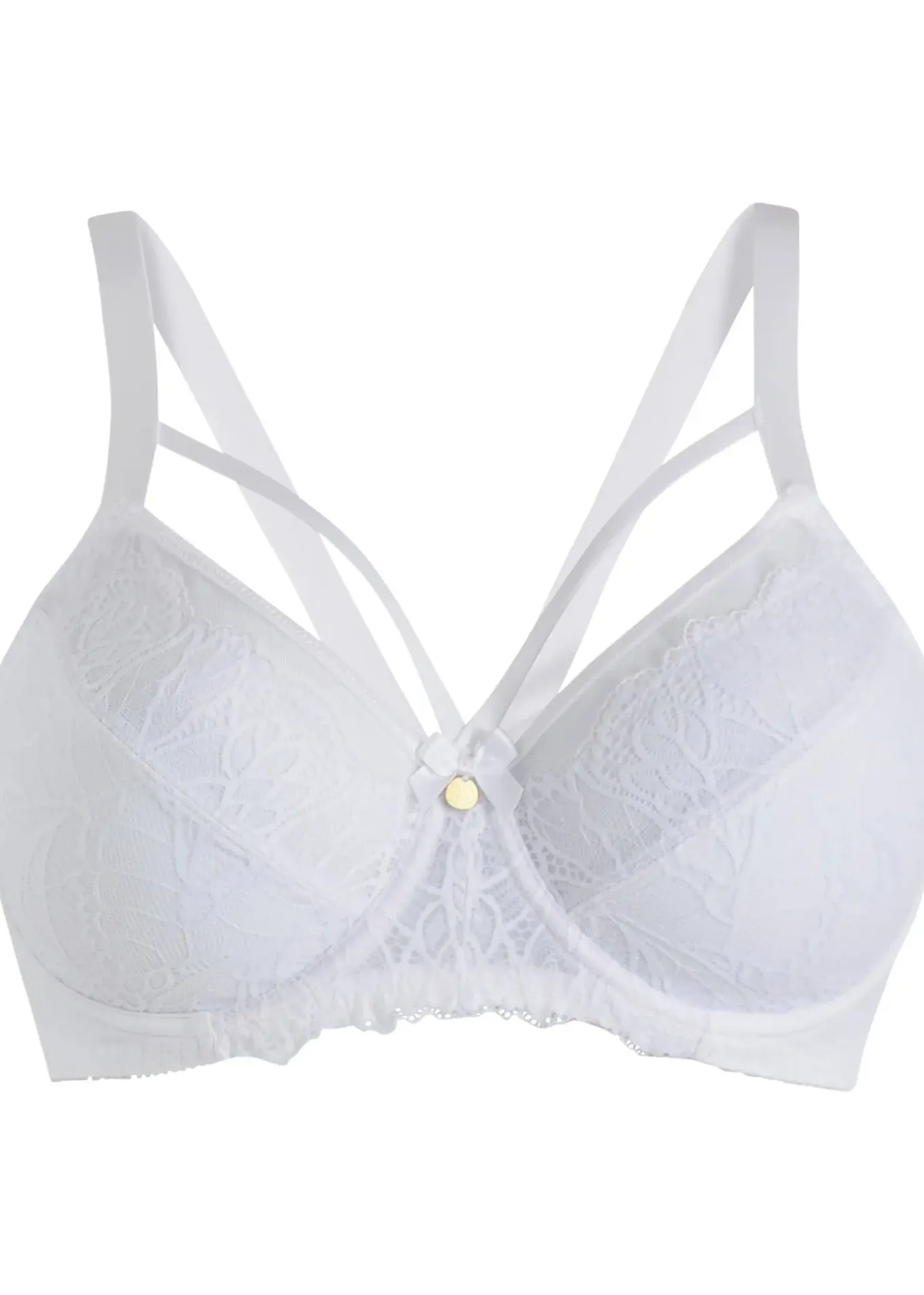Soutien-gorge minimiseur avec dentelle délicate
