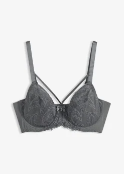 Soutien-gorge minimiseur avec dentelle délicate