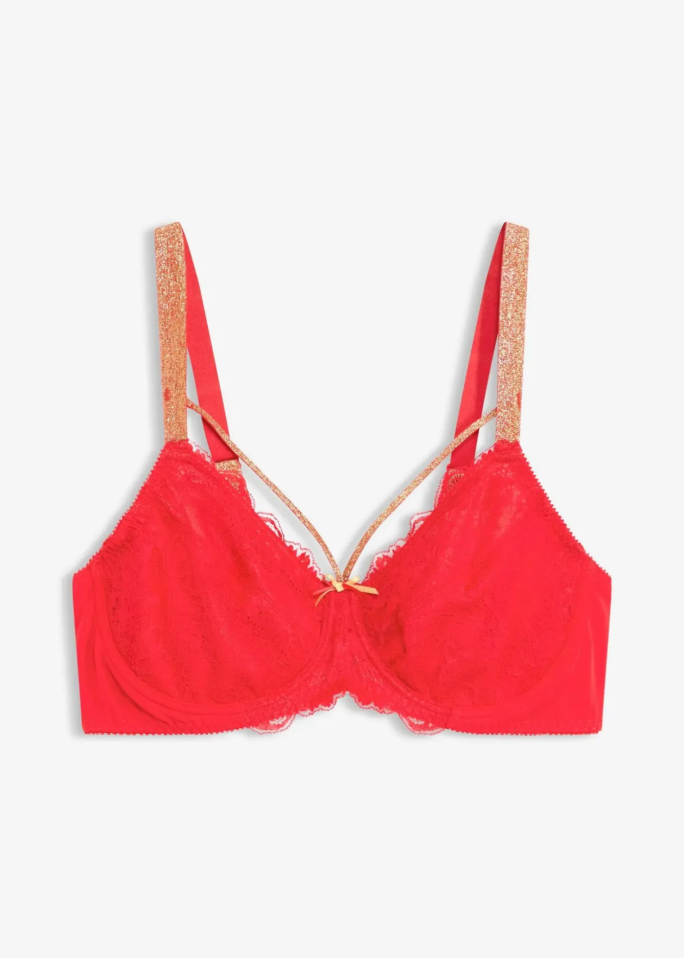 Soutien-gorge minimiseur avec lanières brillantes