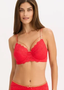 Soutien-gorge minimiseur avec lanières brillantes
