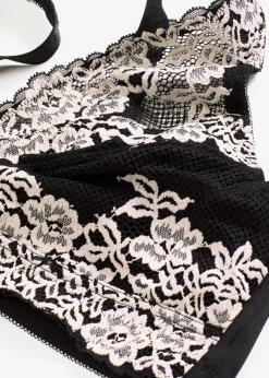 Soutien-gorge minimiseur sans armatures, bretelles rembourrées