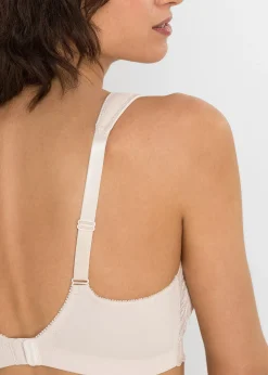 Soutien-gorge minimiseur sans armatures, bretelles rembourrées