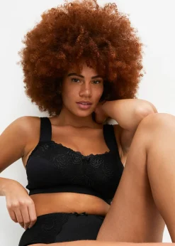 Soutien-gorge minimiseur sans armatures, bretelles rembourrées