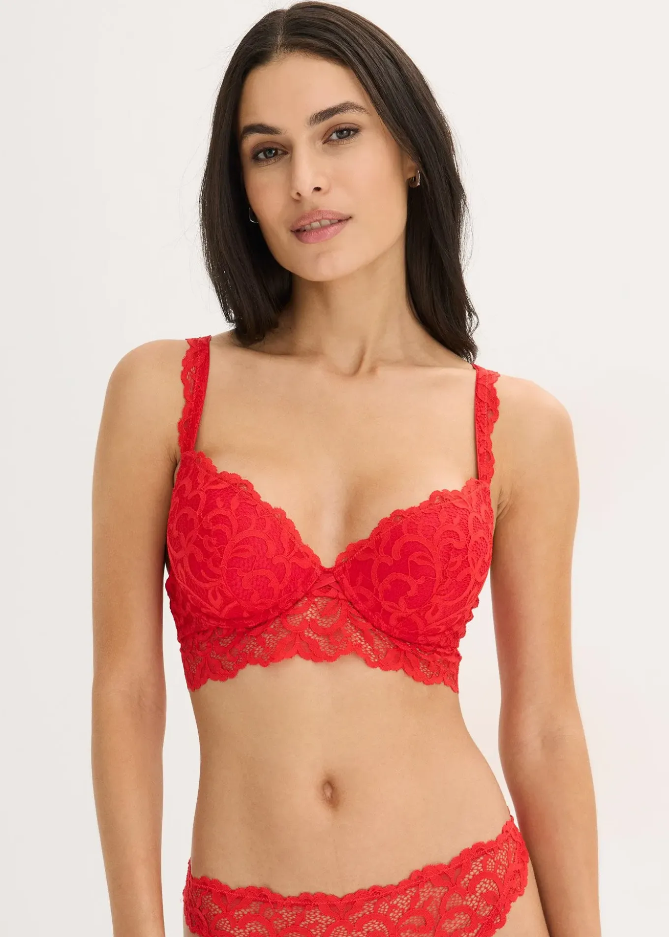 Soutien-gorge push-up en dentelle douce