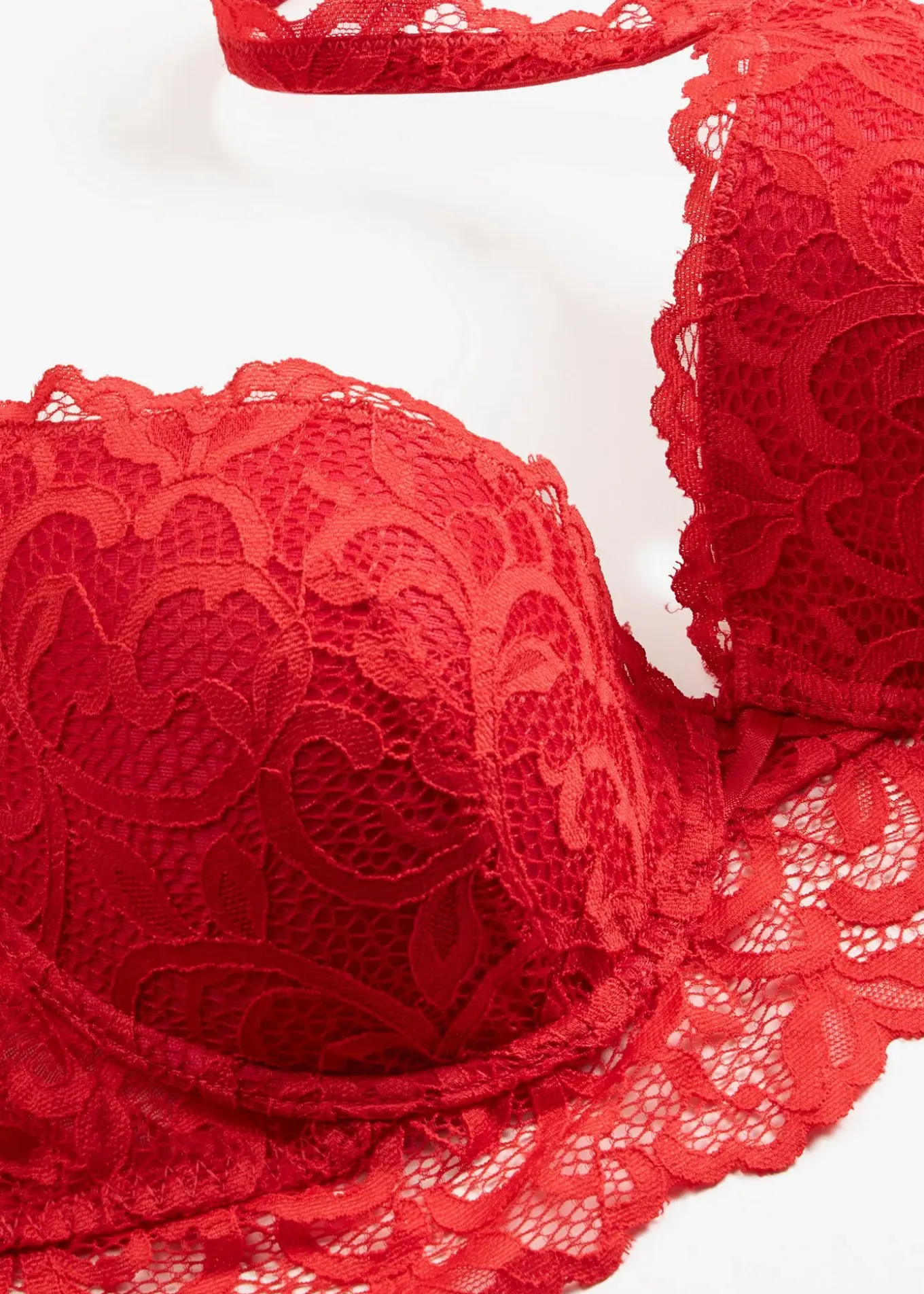 Soutien-gorge push-up en dentelle douce
