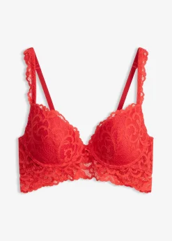Soutien-gorge push-up en dentelle douce