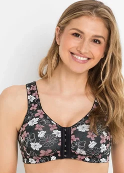 Soutiens-gorge coton agrafage devant, sans armatures