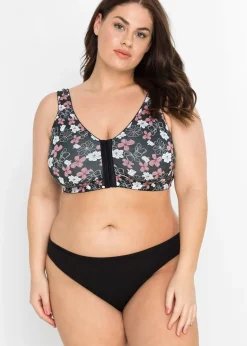 Soutiens-gorge coton agrafage devant, sans armatures