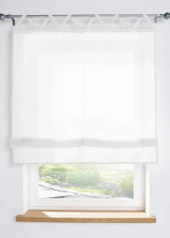 Store à nouer aspect lin