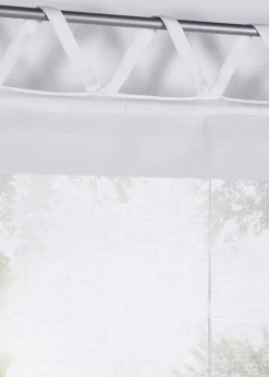 Store à nouer aspect lin