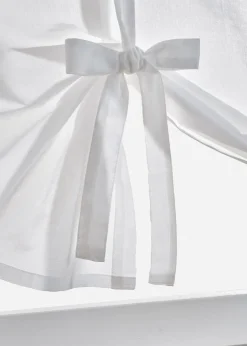 Store à nouettes avec broderie