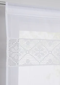 Store bateau avec bordure au crochet