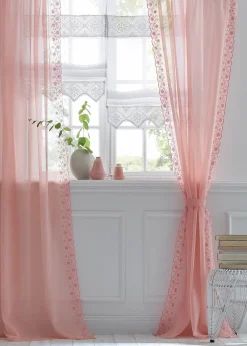 Store bateau avec bordure au crochet