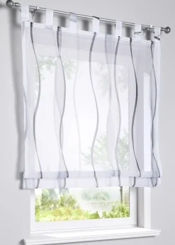 Store bateau avec imprimé vague