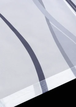 Store bateau avec imprimé vague