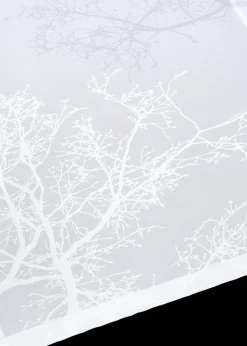 Store bateau transparent à imprimé