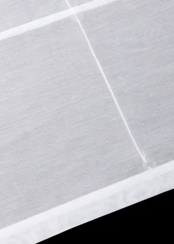 Store bateau transparent avec broderie