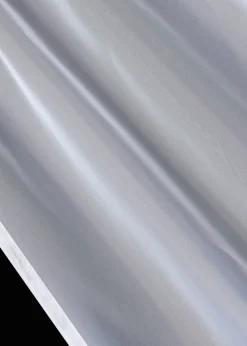 Store voilage avec ruban satin