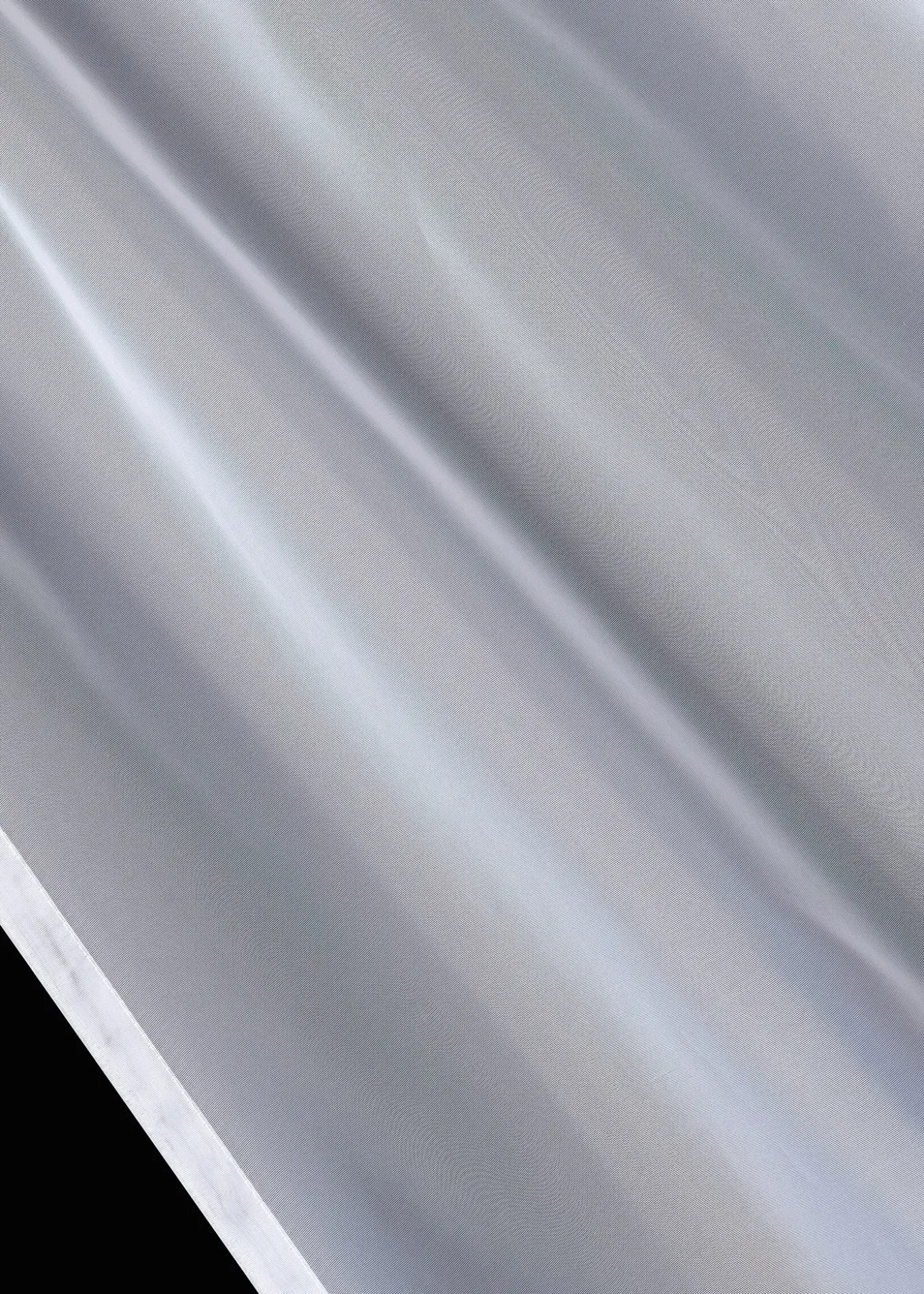 Store voilage avec ruban satin