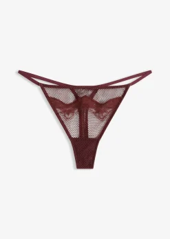 String tanga avec dentelle