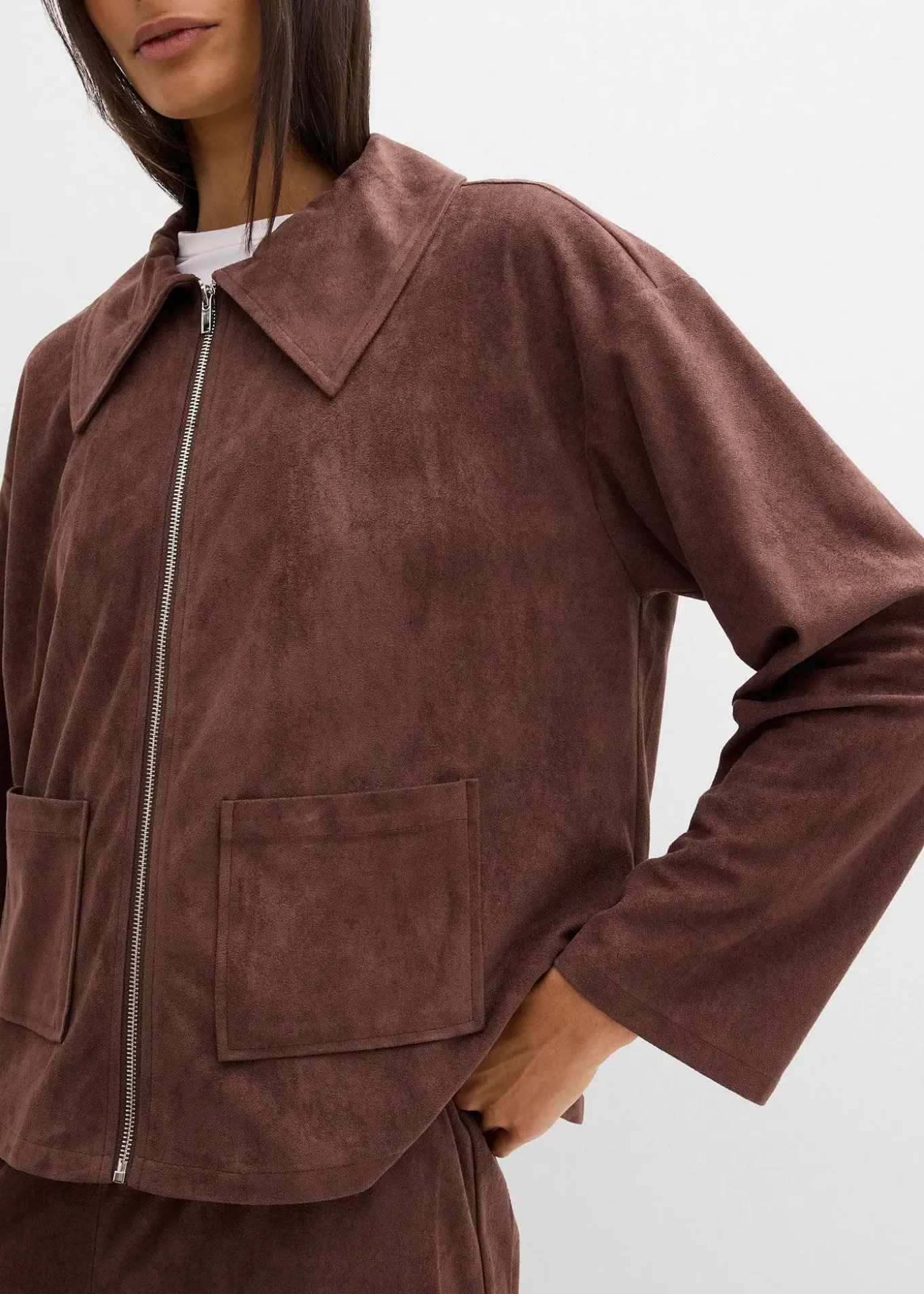 Surchemise en suédine