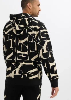 Sweat à capuche 100% coton, coupe loose