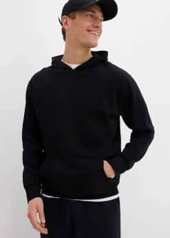 Sweat à capuche 100% coton, loose