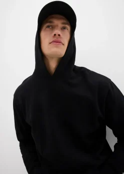 Sweat à capuche 100% coton, loose