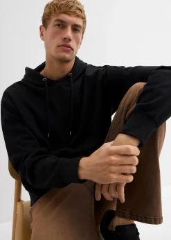 Sweat à capuche ample 100% coton