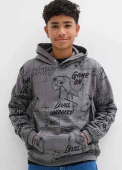 Sweat à capuche doux en coton mélangé