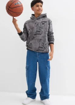 Sweat à capuche doux en coton mélangé