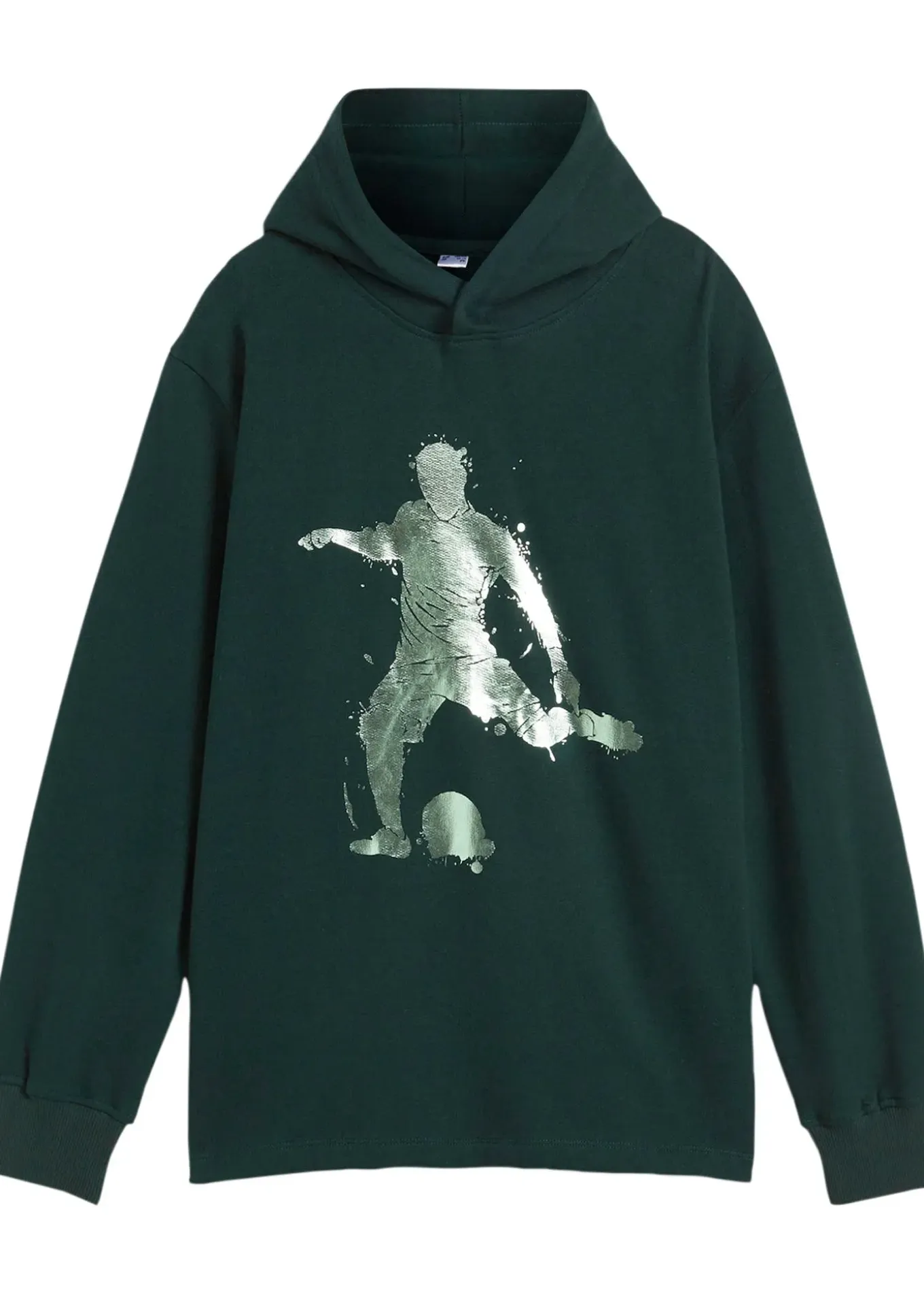 Sweat à capuche doux en coton mélangé