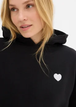 Sweat à capuche doux en coton mélangé