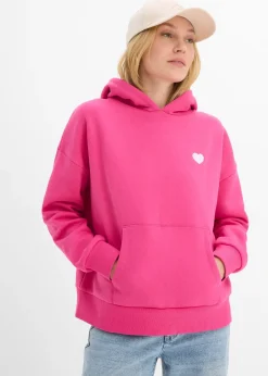 Sweat à capuche doux en coton mélangé