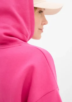 Sweat à capuche doux en coton mélangé