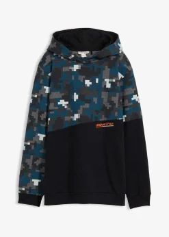 Sweat à capuche en coton majoritaire